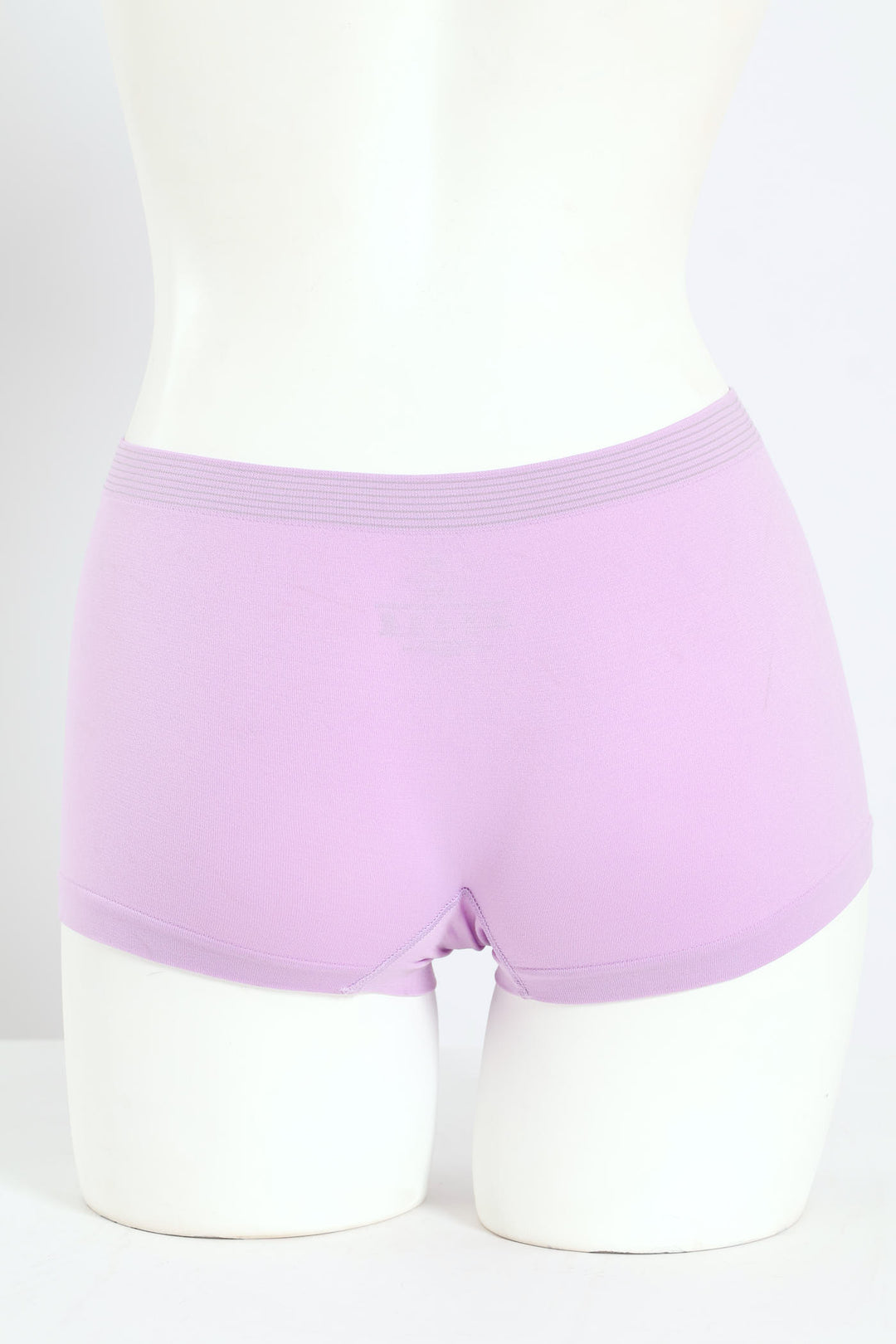 Girls 2 Pack Seamless Boyleg Panties - Blue/Lilac