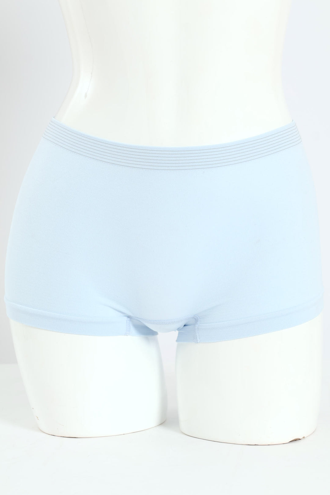 Girls 2 Pack Seamless Boyleg Panties - Blue/Lilac