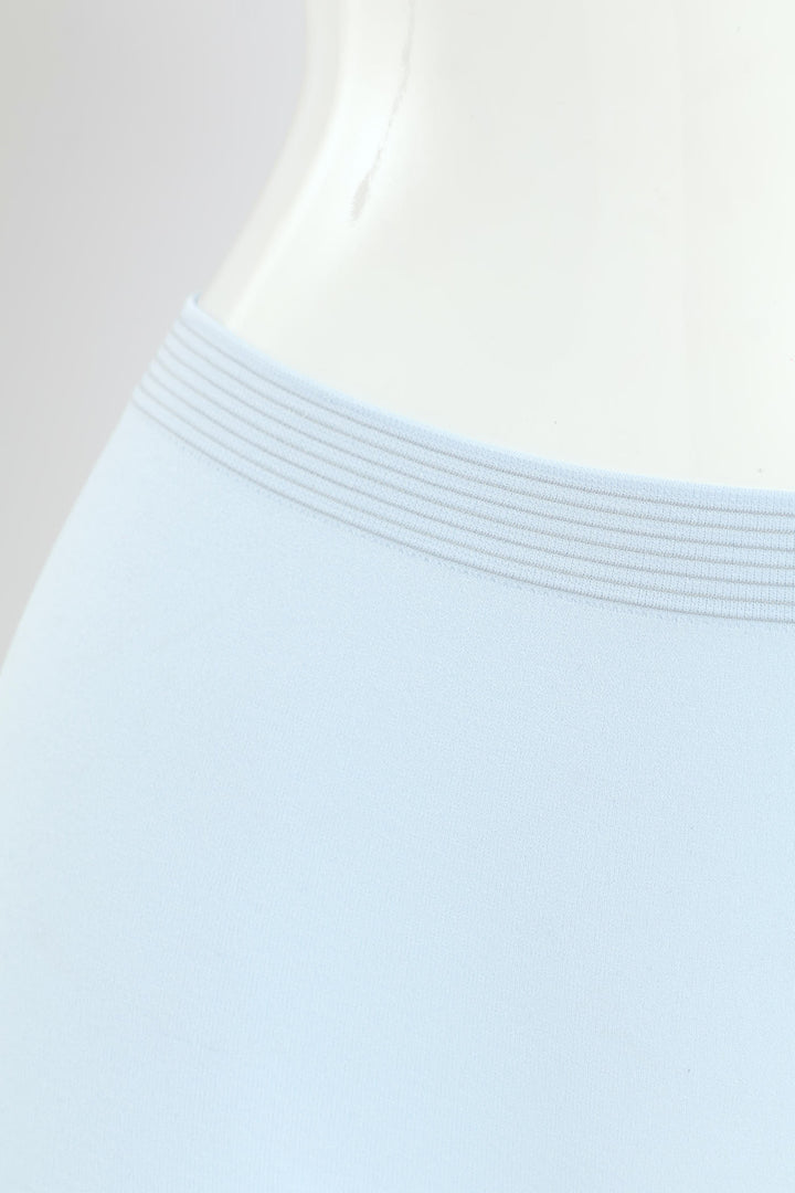 Girls 2 Pack Seamless Boyleg Panties - Blue/Lilac