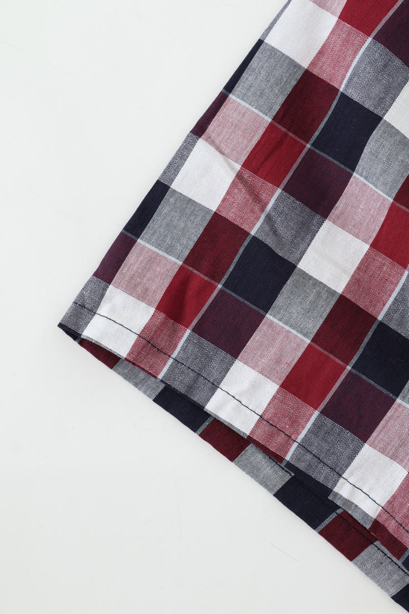 Single Woven Boxer - Red