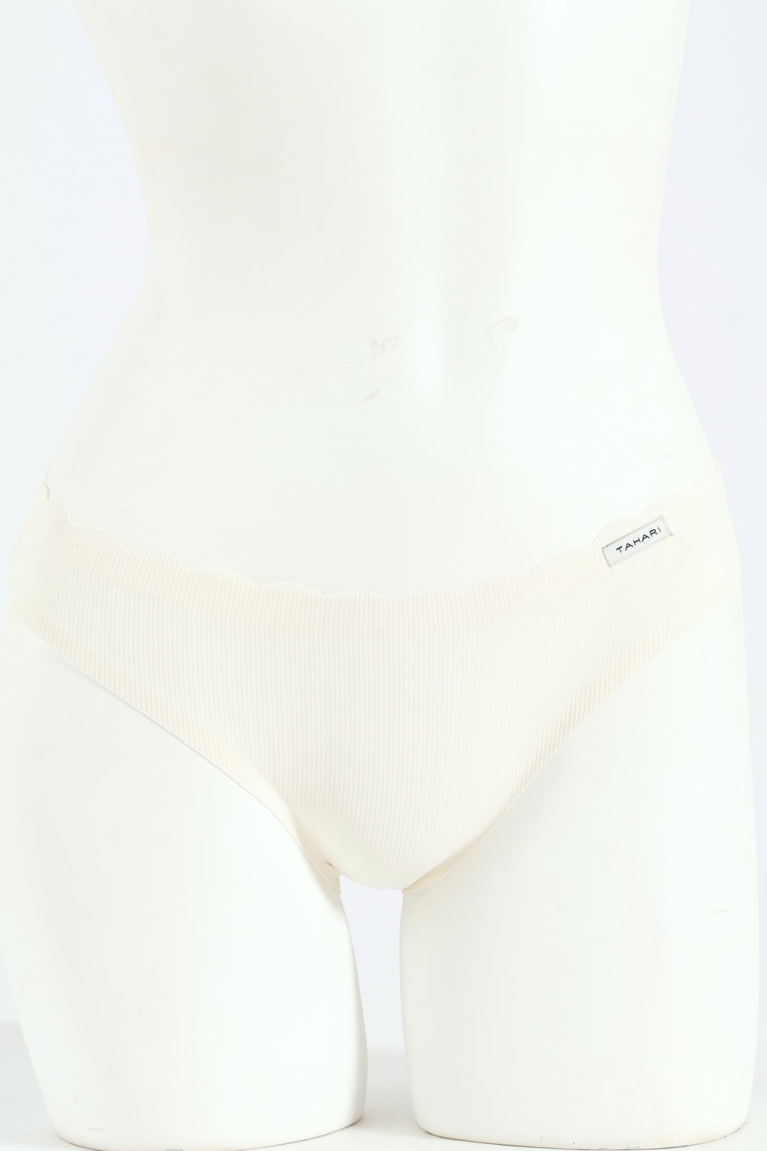 5 Pack Microfiber Thong Bikini Panties - Black/Nude/Sand/Mauve/Stone