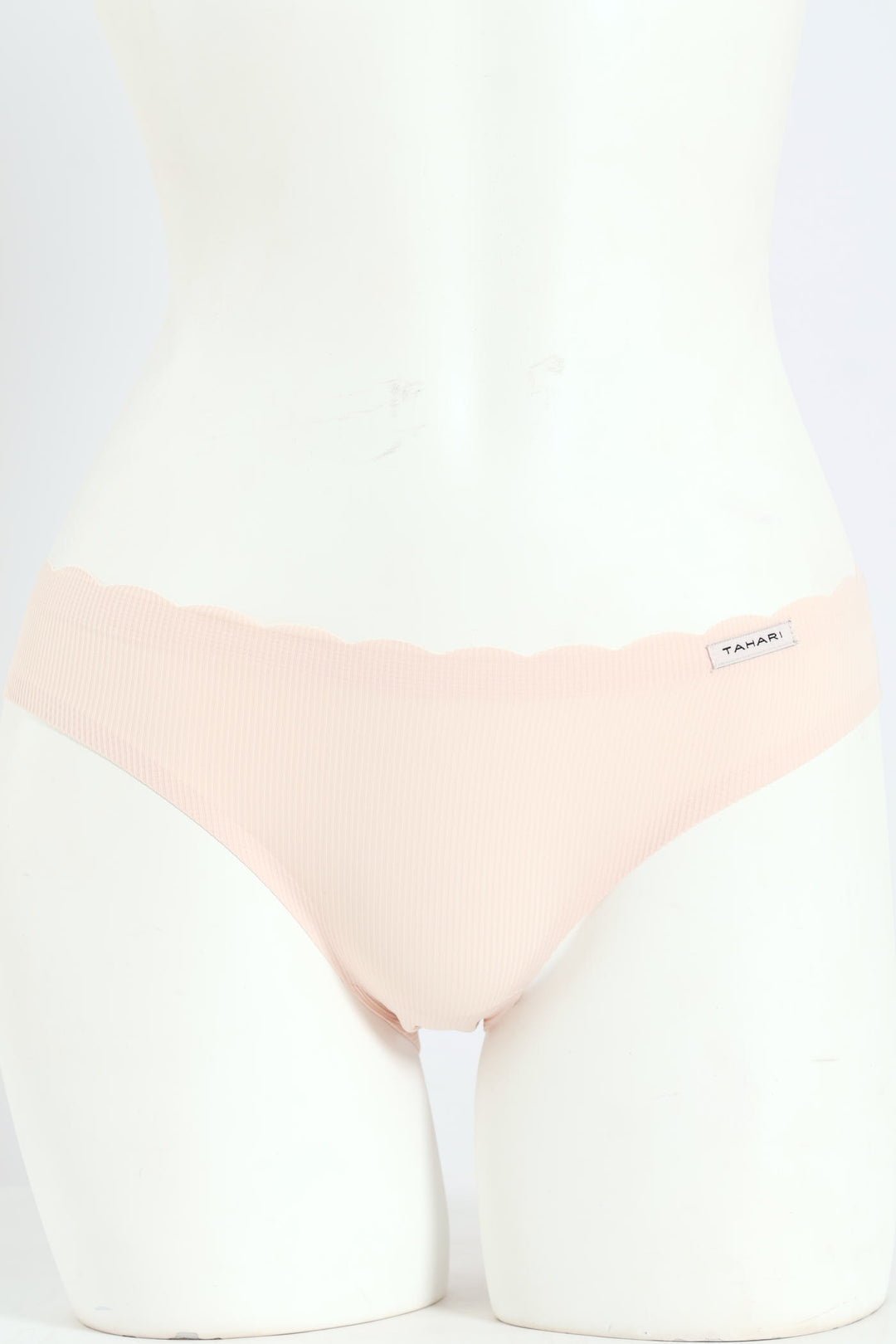 5 Pack Microfiber Thong Bikini Panties - Black/Nude/Sand/Mauve/Stone