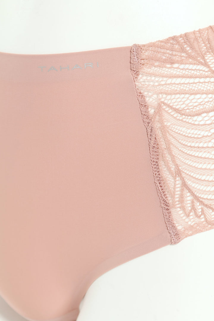 5 Pack Microfibre Midi Panties - Sage/Black/Cream/Mocha/Peach