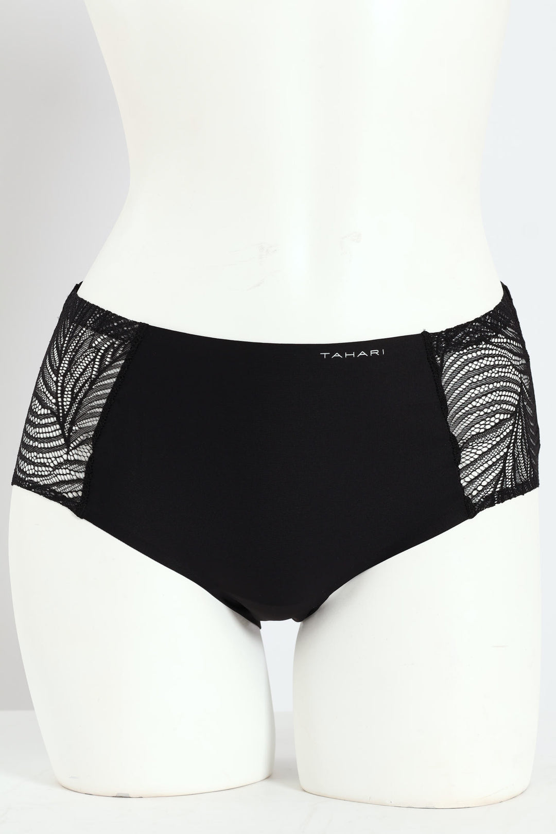 5 Pack Microfibre Midi Panties - Sage/Black/Cream/Mocha/Peach