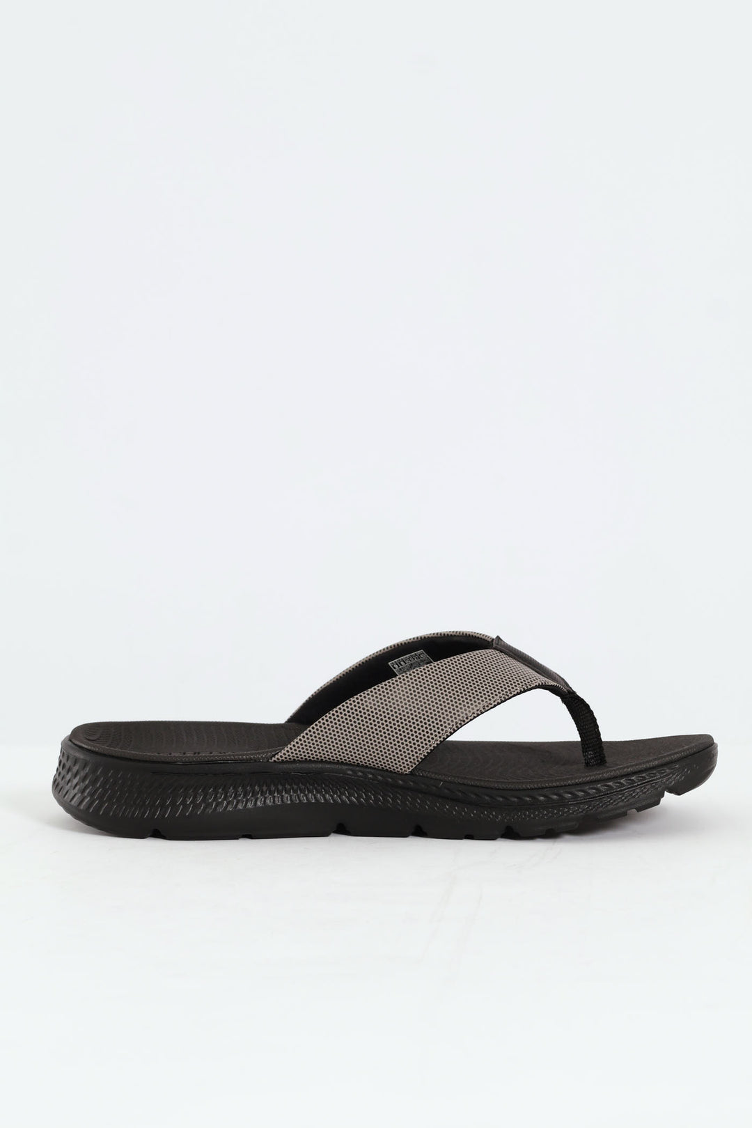 Wide Vamp Sandal - Taupe