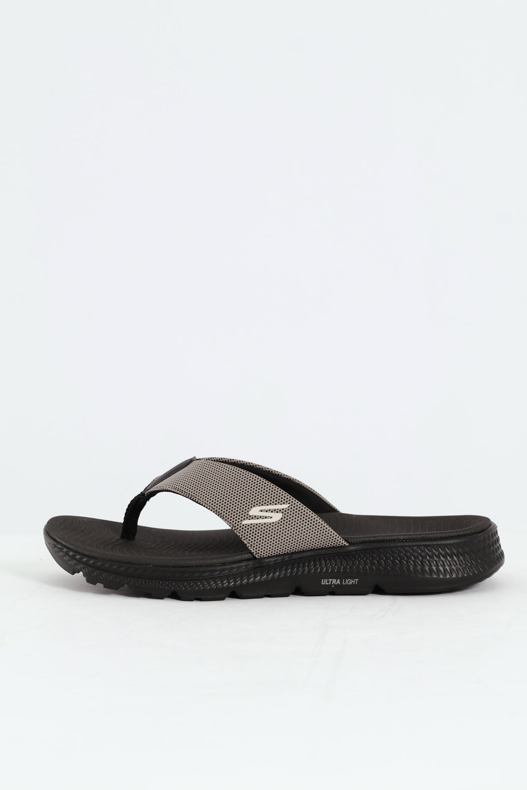 Wide Vamp Sandal - Taupe