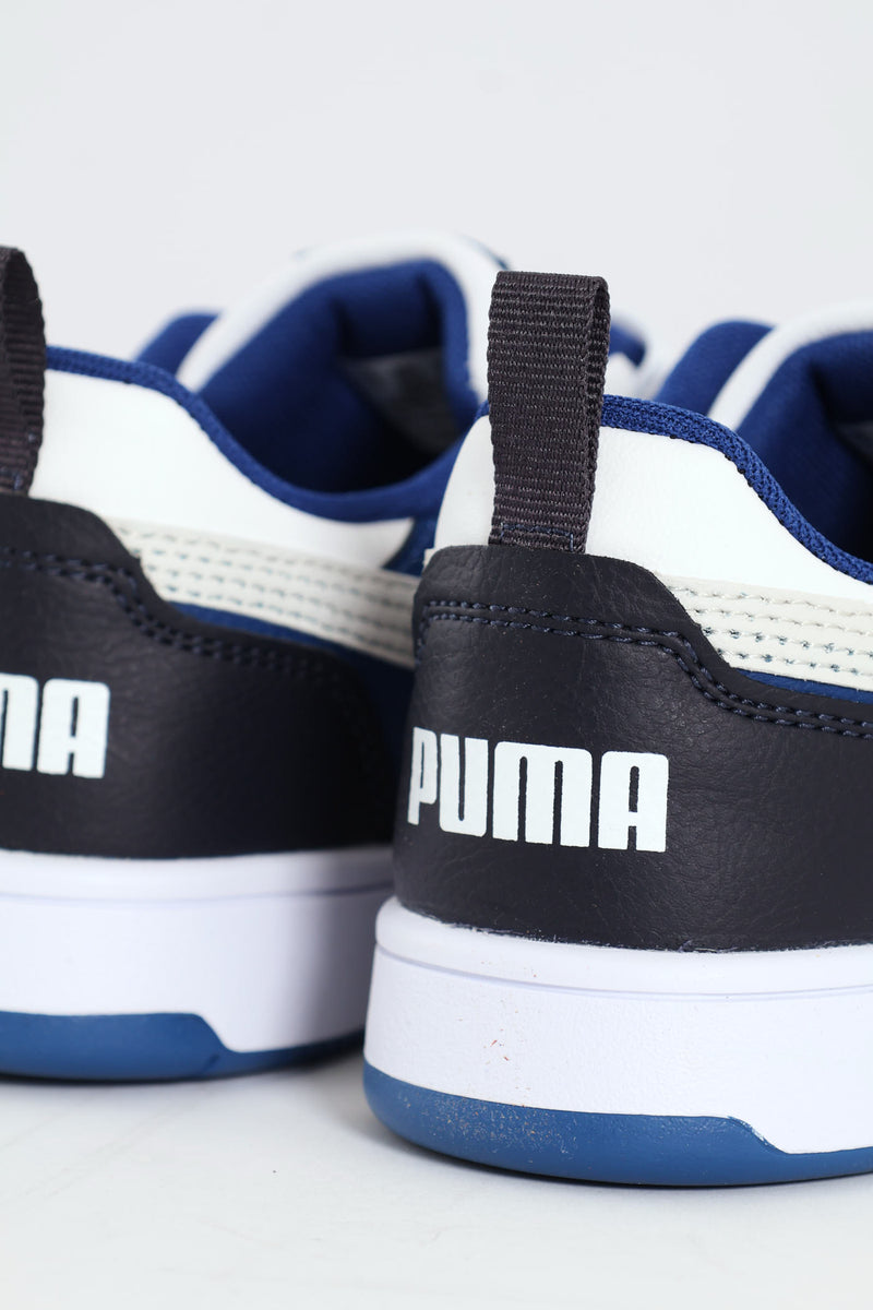 Pre-Boys Rebound V6 Sneaker - White