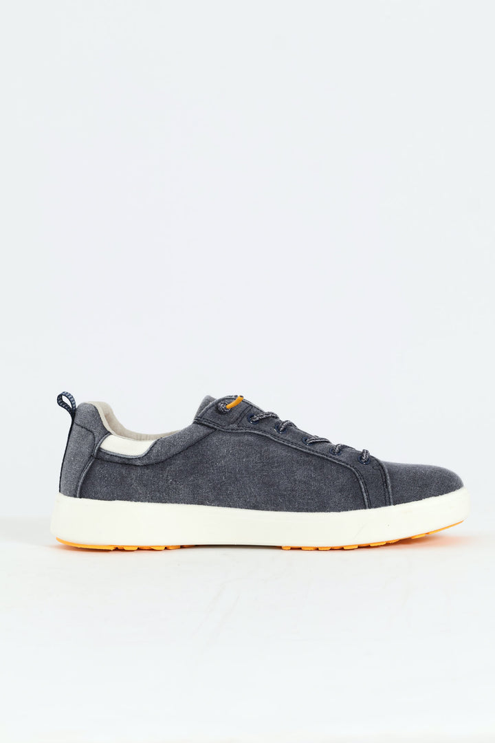 Atlas Comfort Canvas Sneaker - Navy