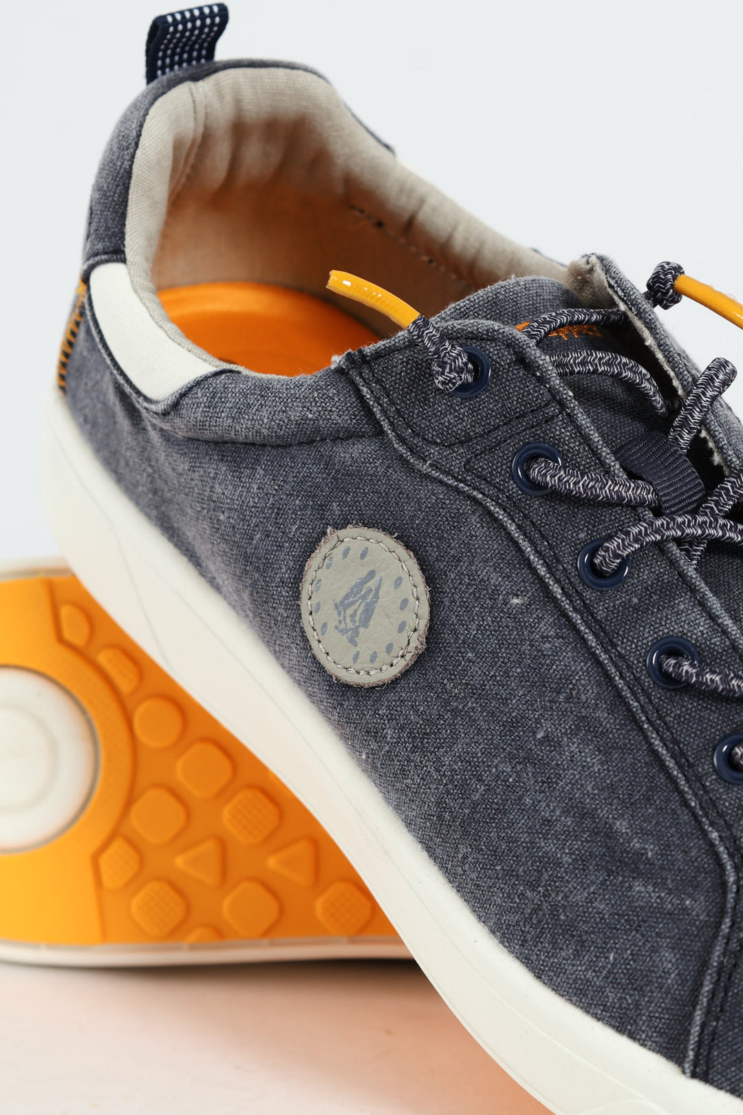 Atlas Comfort Canvas Sneaker - Navy