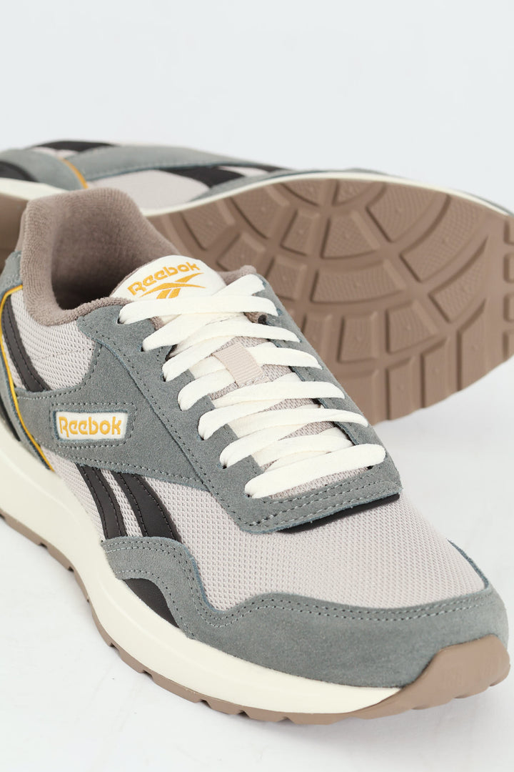 Retro Lace Up Sneaker - Dark Grey