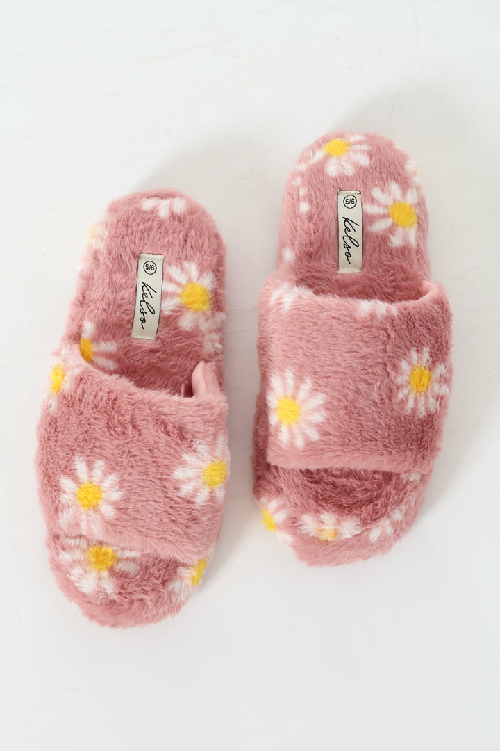 Daisy Slipper - Blush