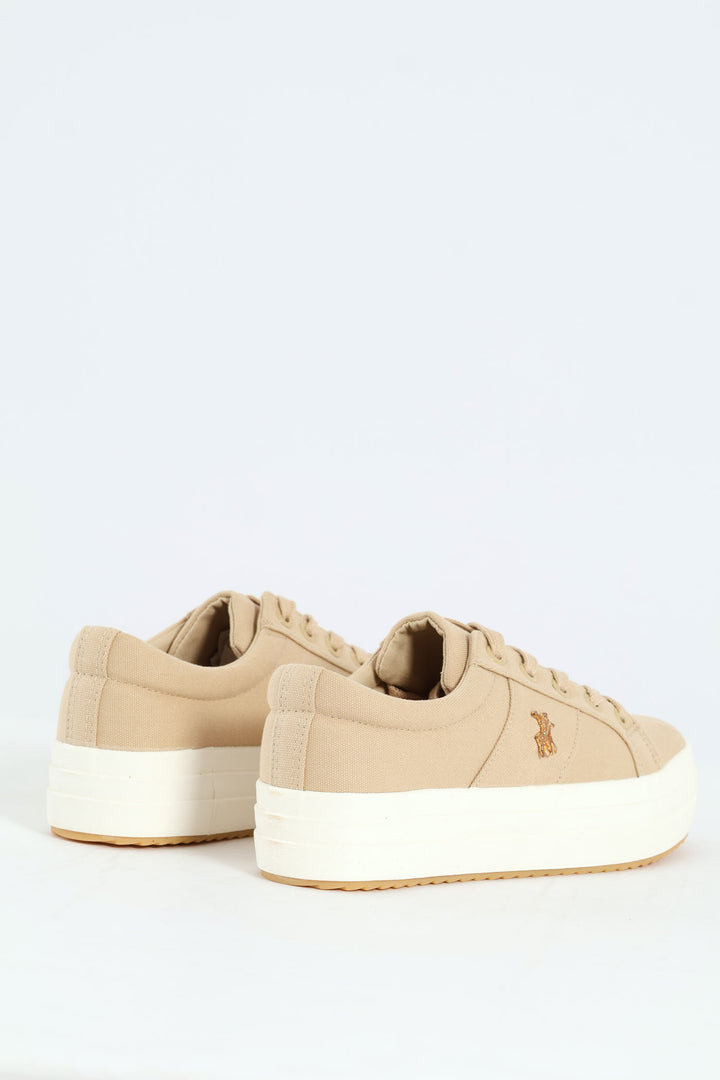 Classic Canvas Sneaker - Stone