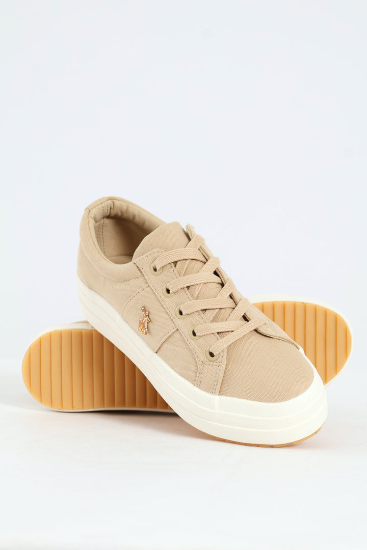 Classic Canvas Sneaker - Stone
