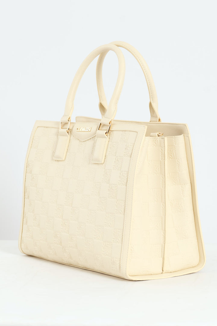 Bmanor Tote Bag - Cream