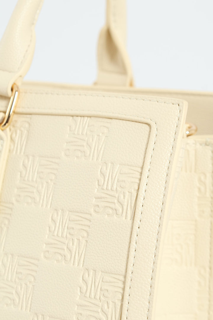 Bmanor Tote Bag - Cream