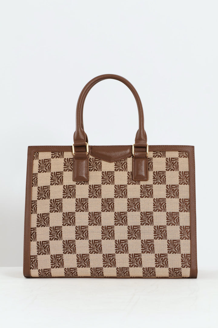 Bmanor Tote Bag - Brown