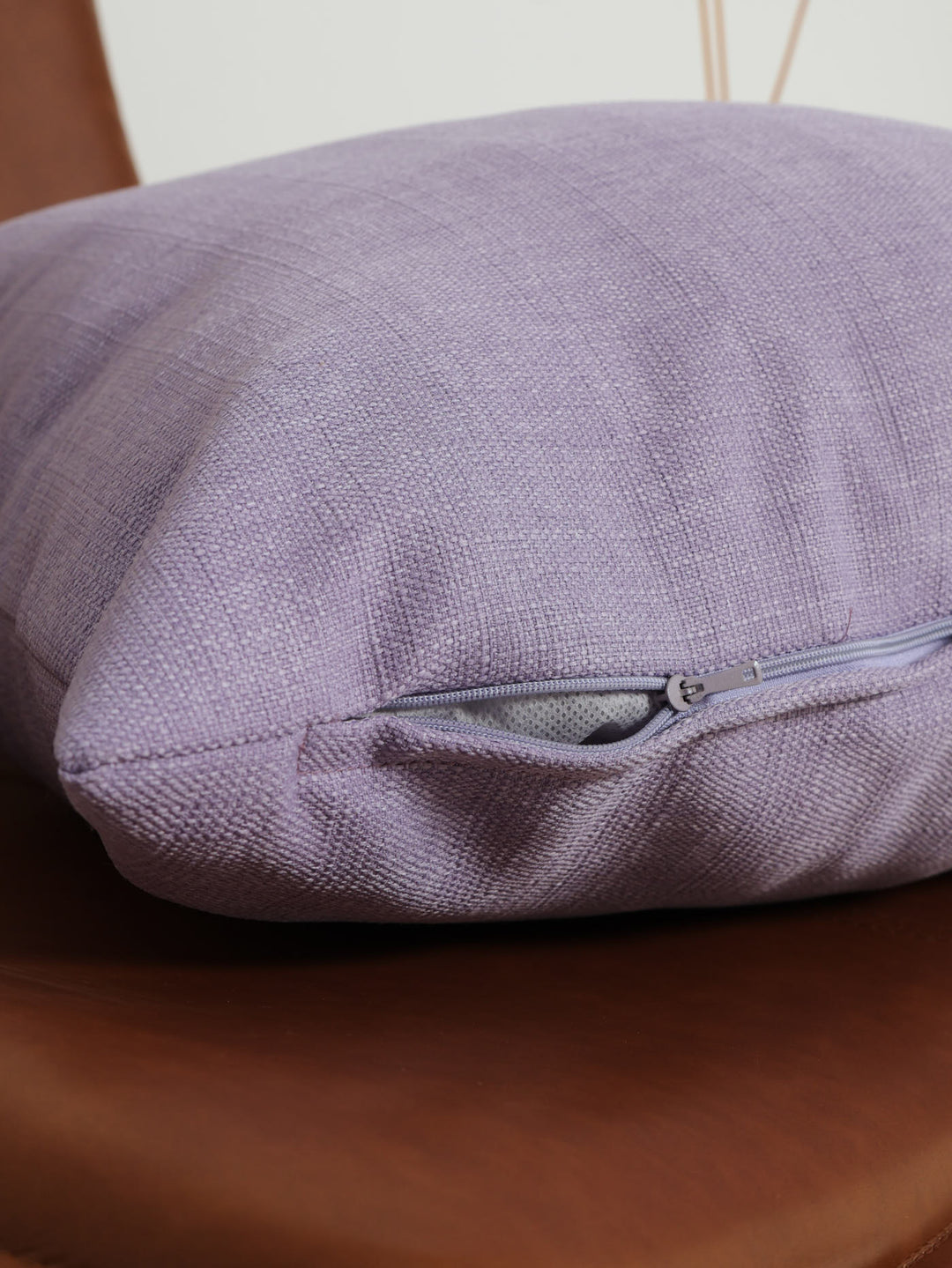Wisteria Textured Scatter Cushion - Purple