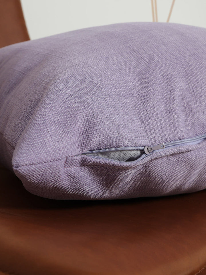 Wisteria Textured Scatter Cushion - Purple