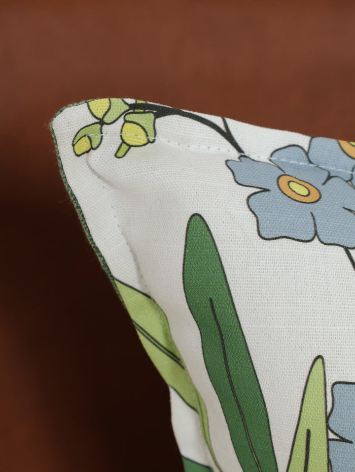 Botanical Bloom Flowers Scatter Cushion