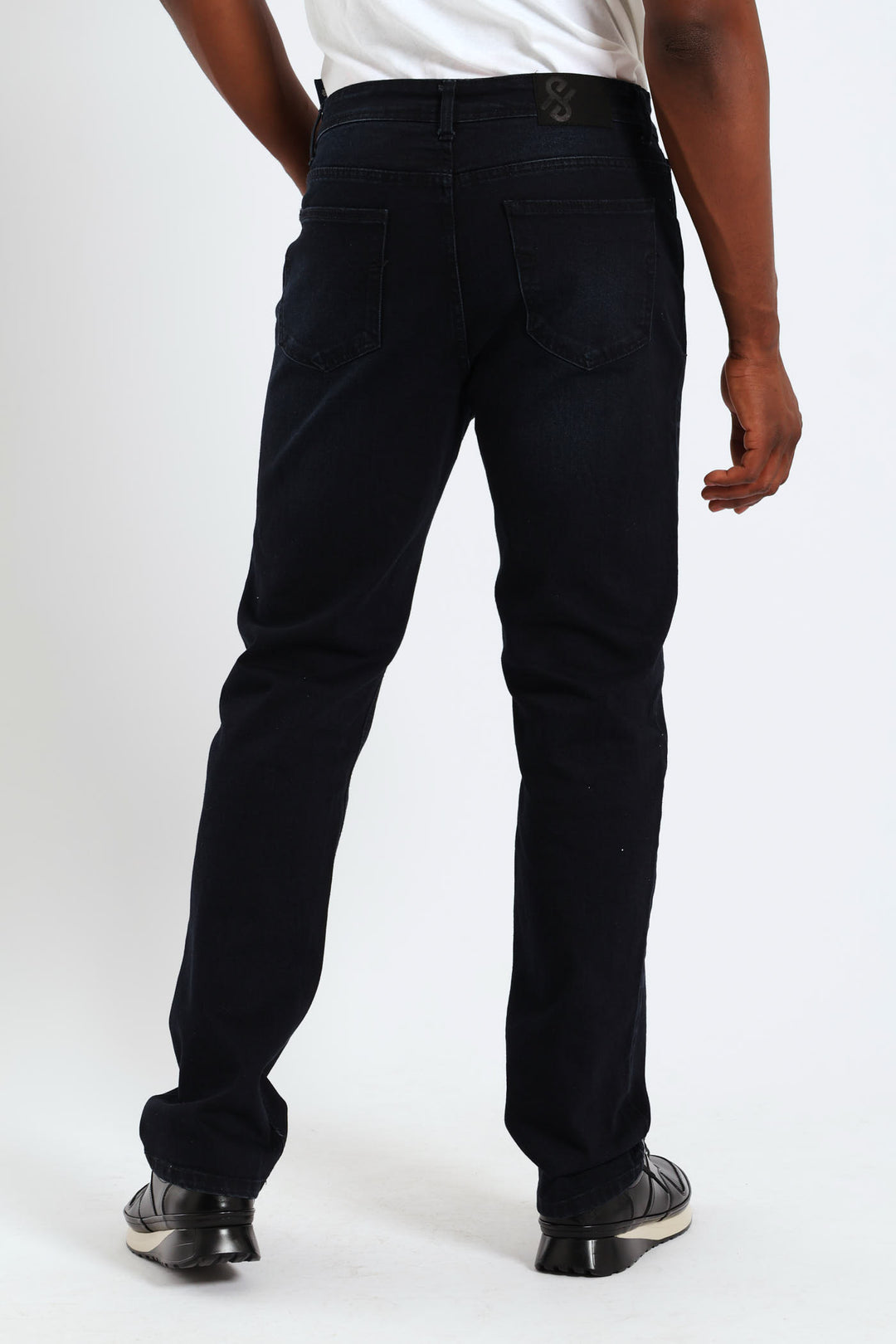 Crafted Straight Denim - Blue/Black