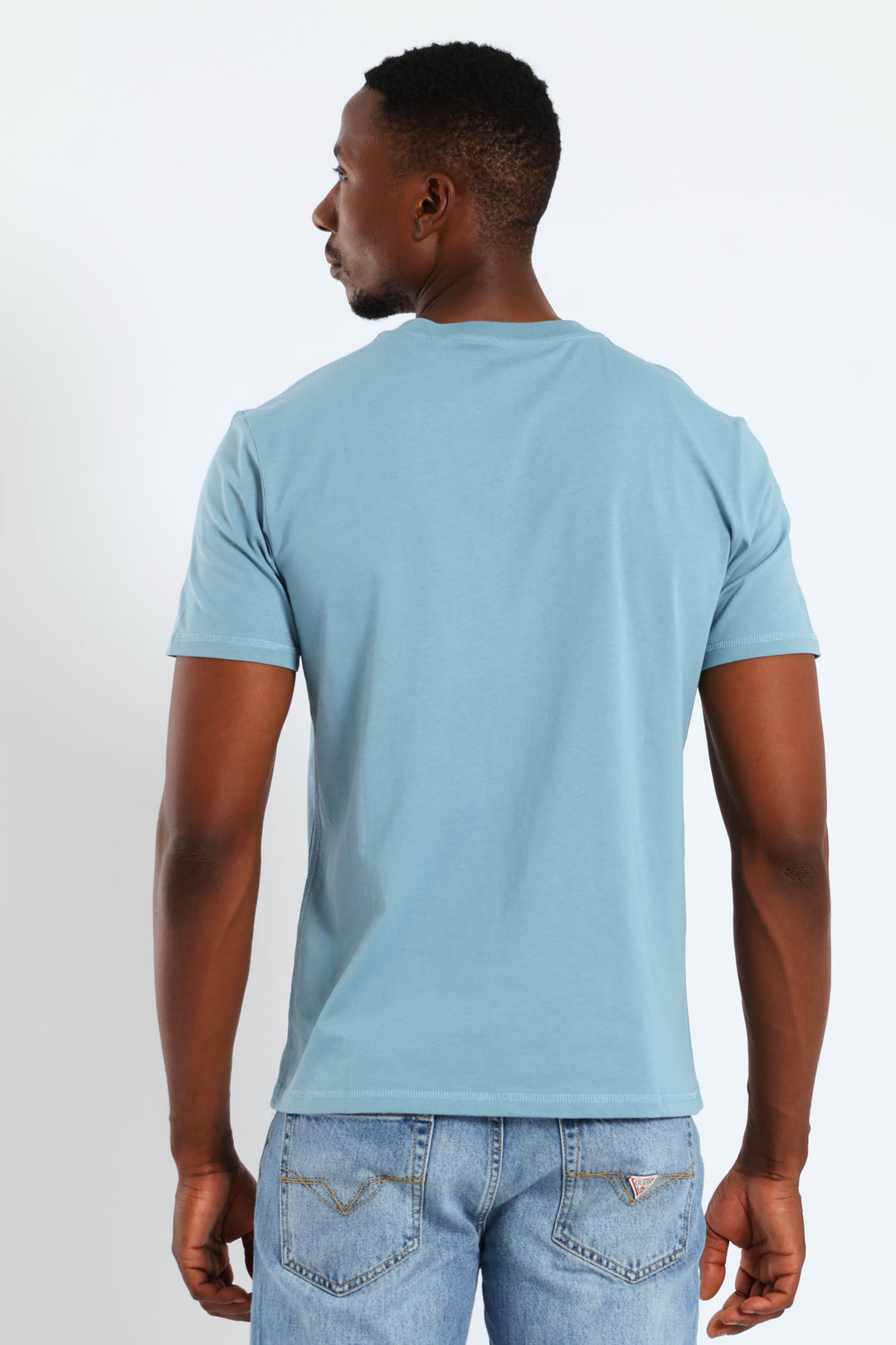 Aidy Short Sleeve Tee - Light Blue