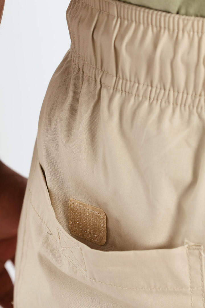 Basic Beach Shorts - Stone