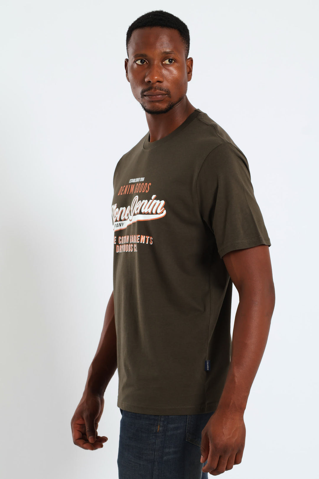 Denim Goods Icon Tee - Fatigue