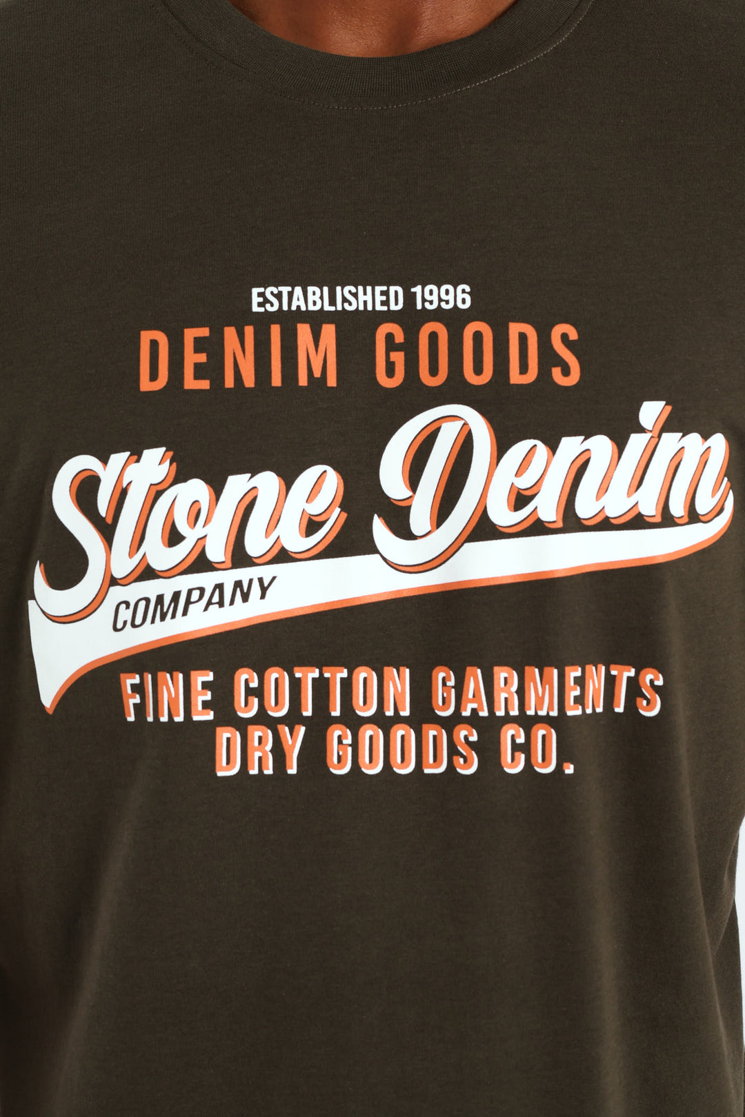 Denim Goods Icon Tee - Fatigue