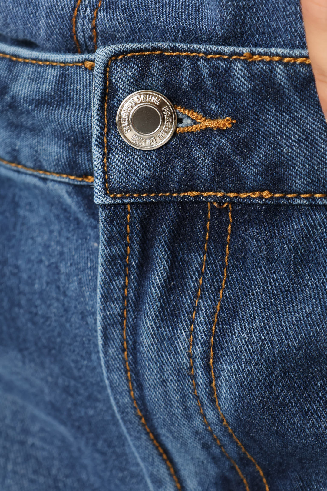 Low Rise Wide Leg Denim - Salty Dark Wash