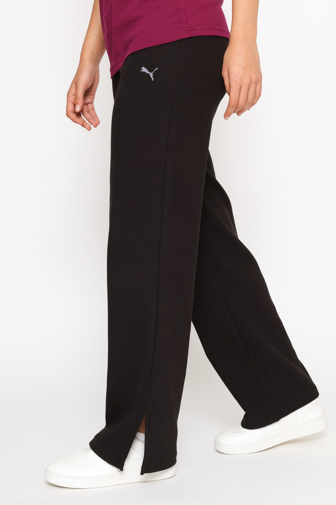 Essential Elevated High-Waist Straight Leg Pant - Black