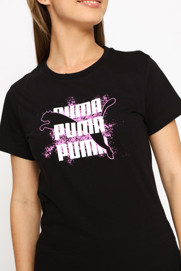 Graphics Logo Tee - Black