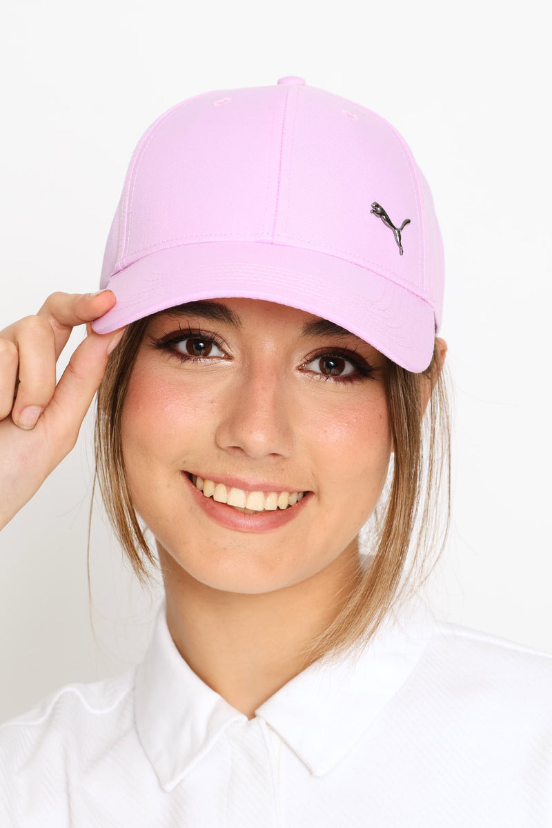 Essential Metal Cat Baseball Cap - Mauve