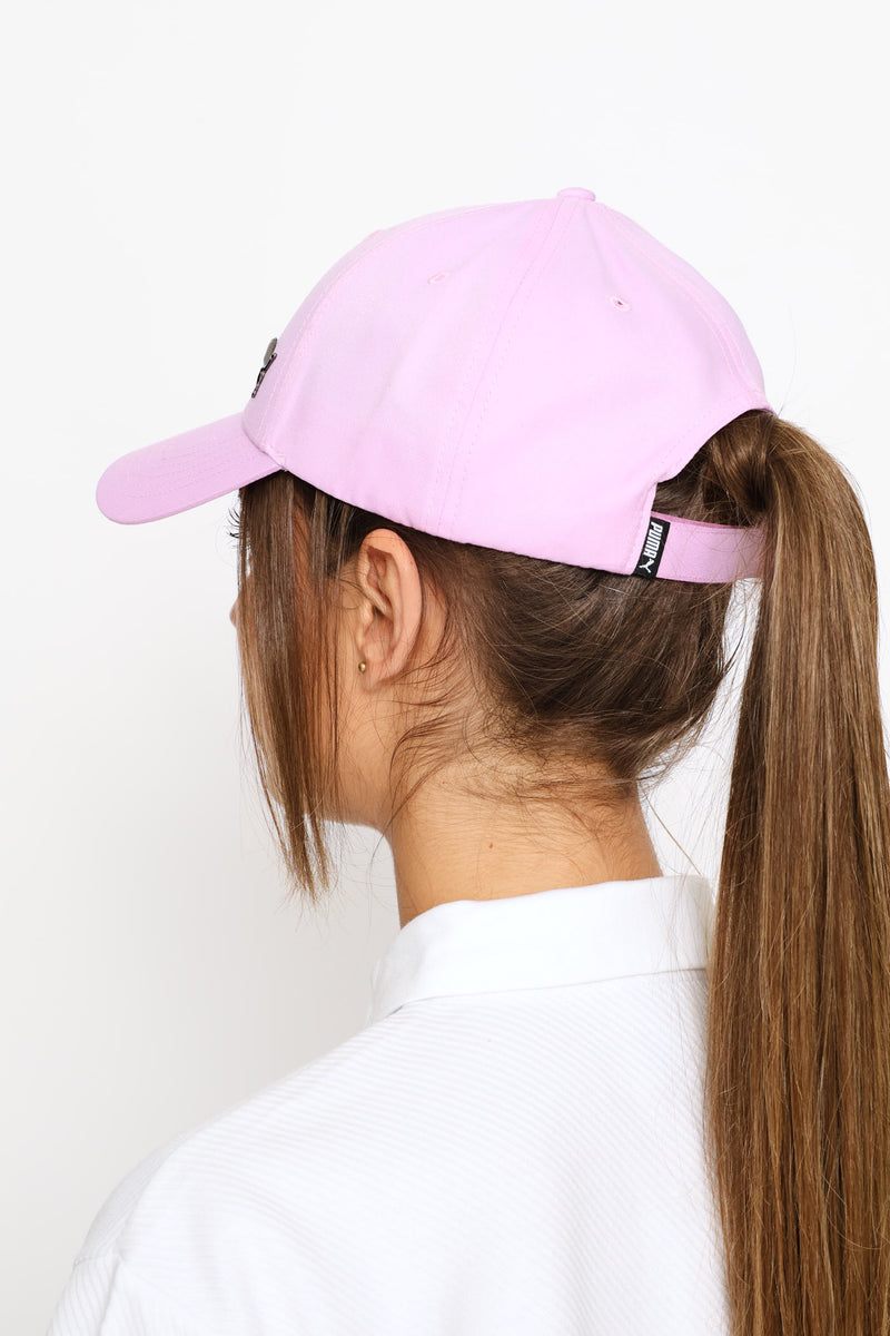Essential Metal Cat Baseball Cap - Mauve