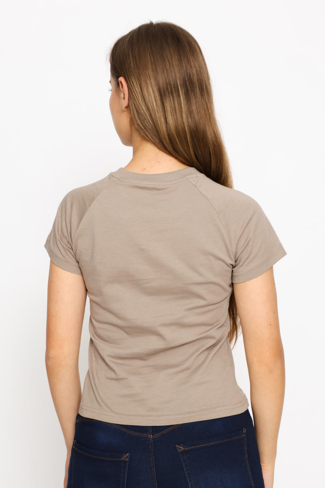 Sport Slim Graphic Tee - Stone Grey