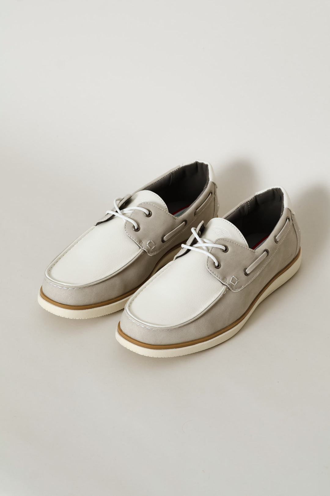 Lace Up Docksider - Stone