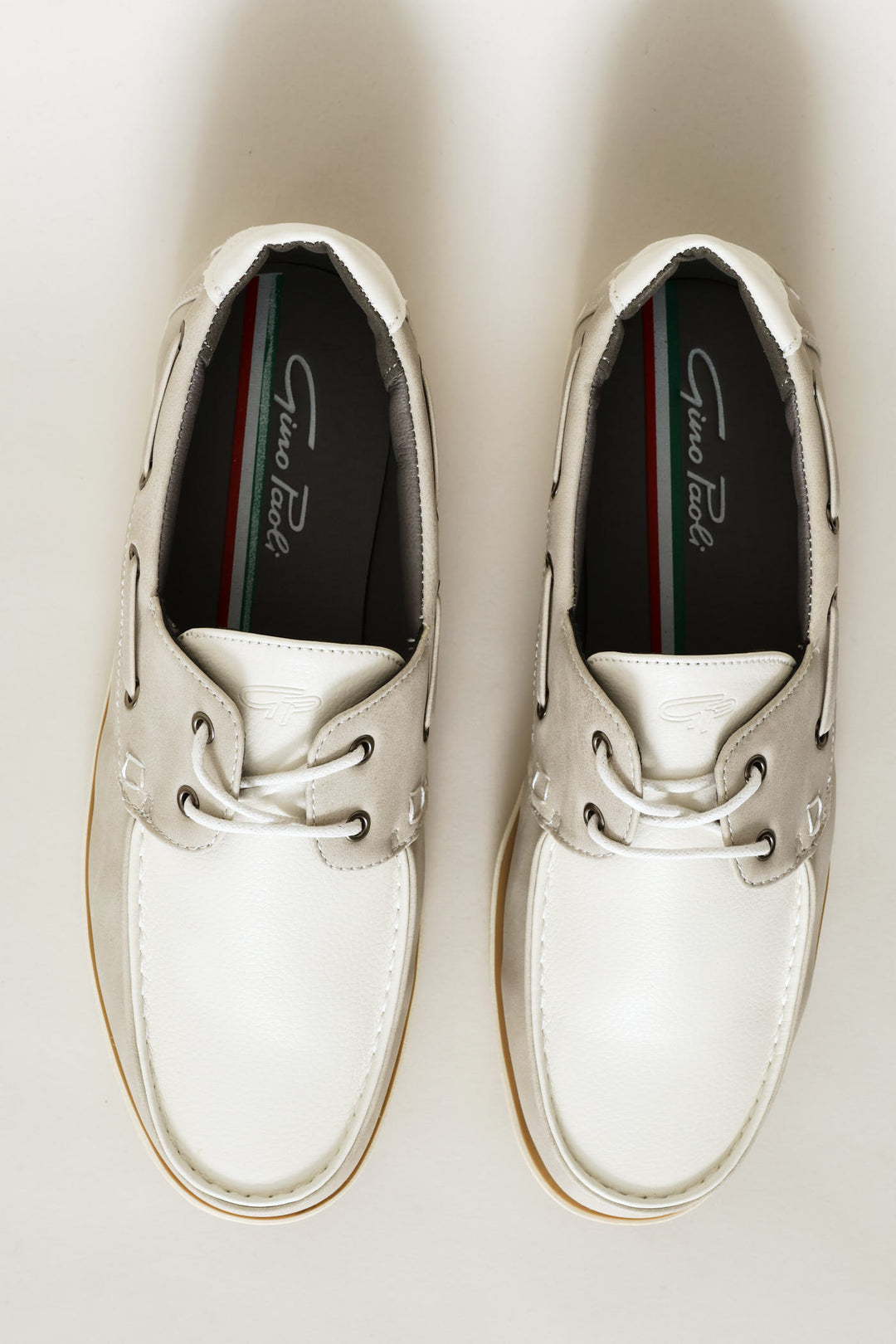 Lace Up Docksider - Stone