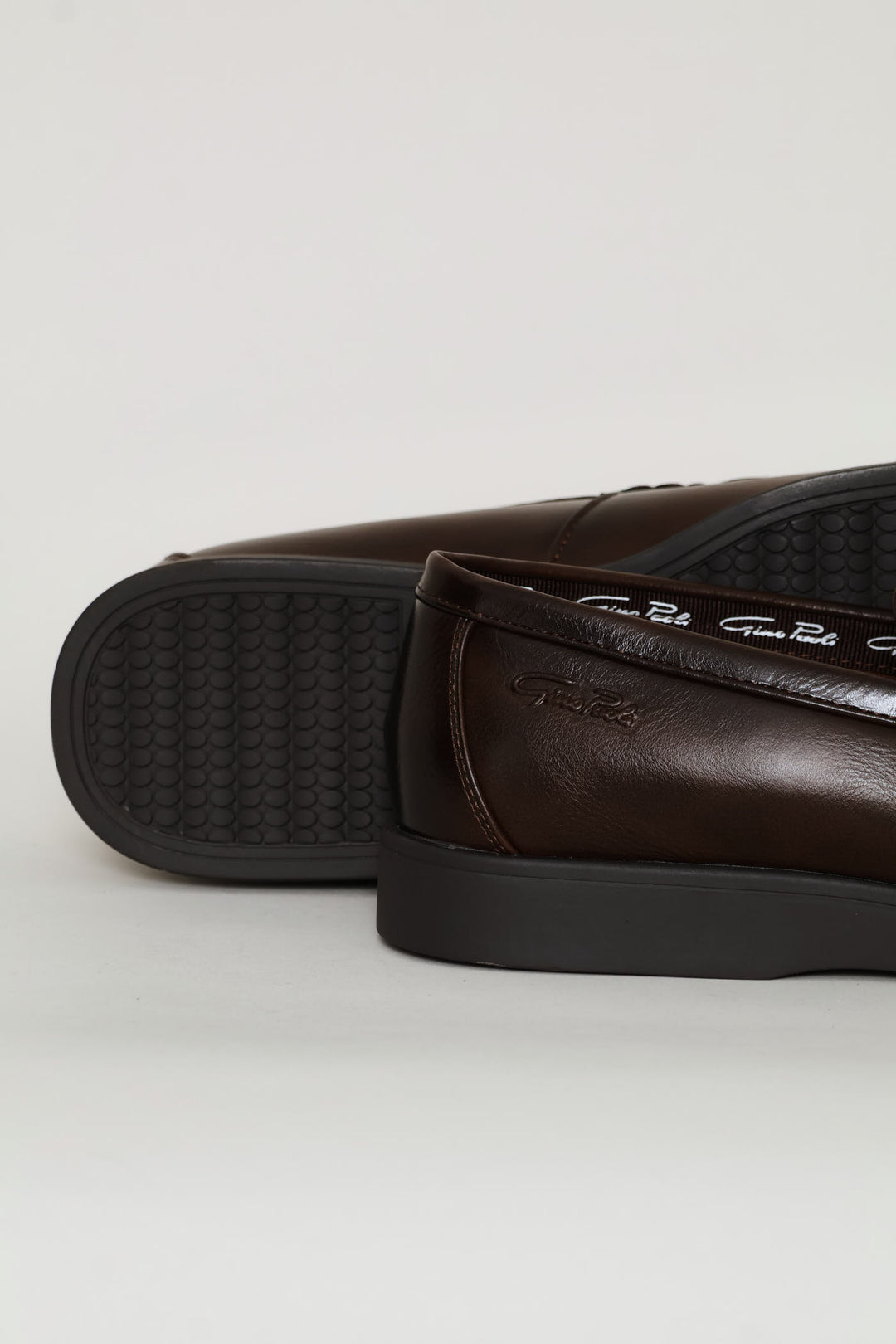 Smart Casual Plain Upper Loafer - Brown