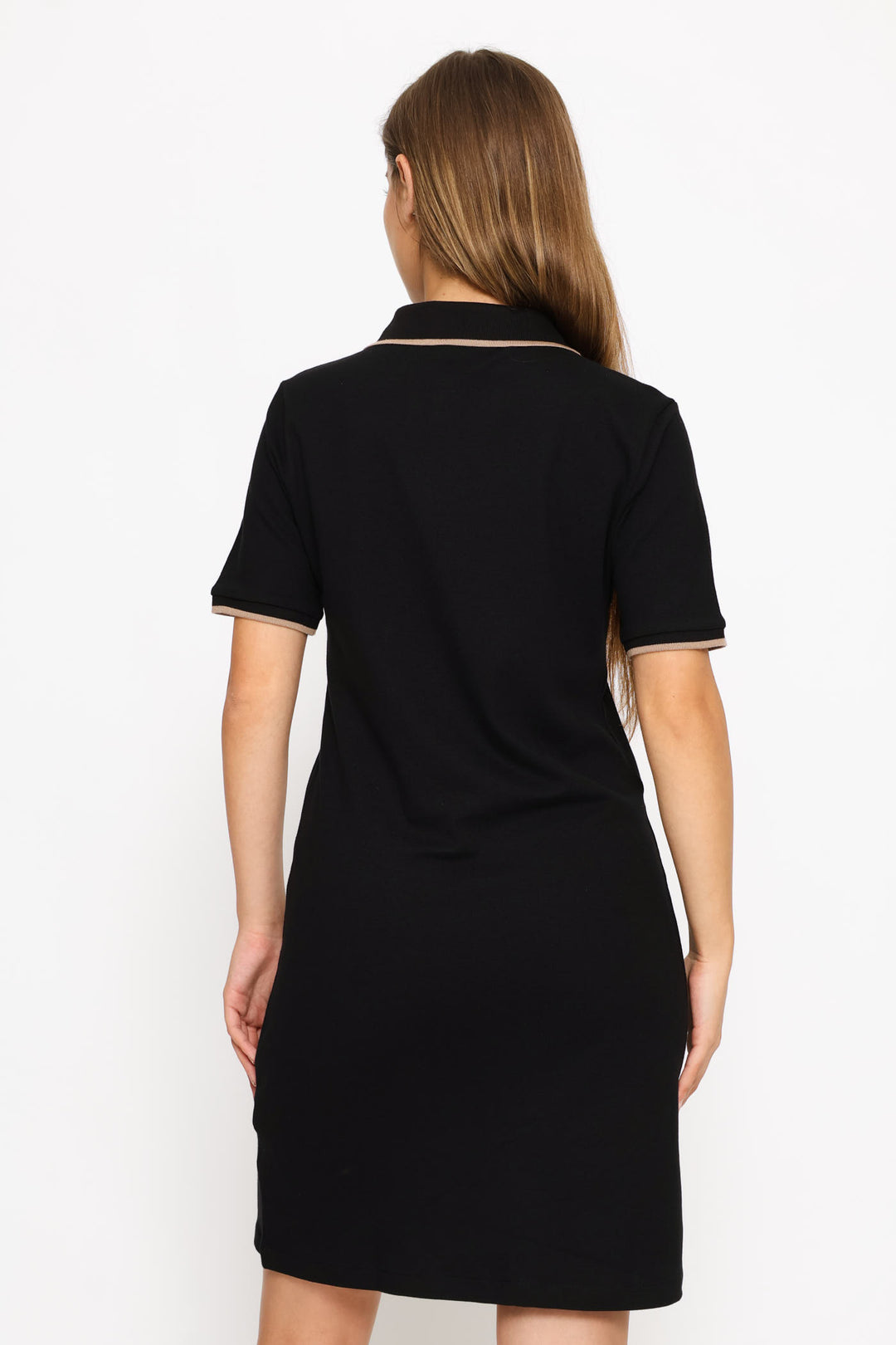 Leah Golfer Dress - Black