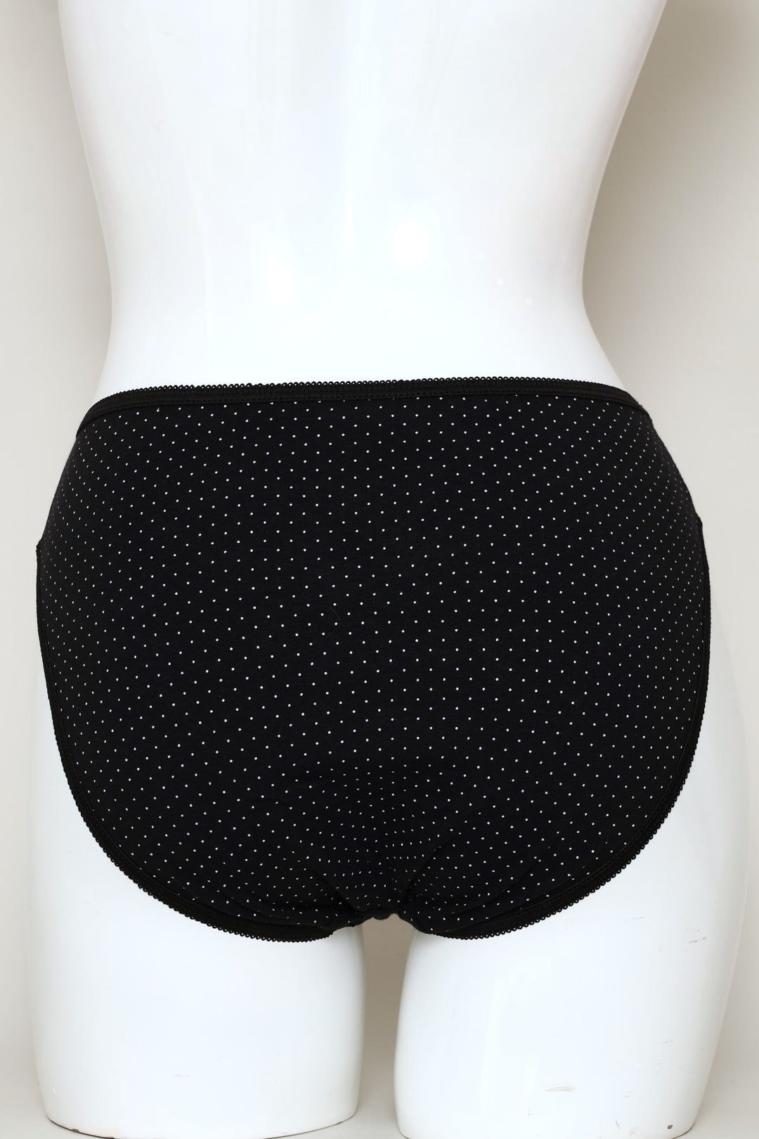 5 Pack Hi-Cut Polka Dot Panties - Multi