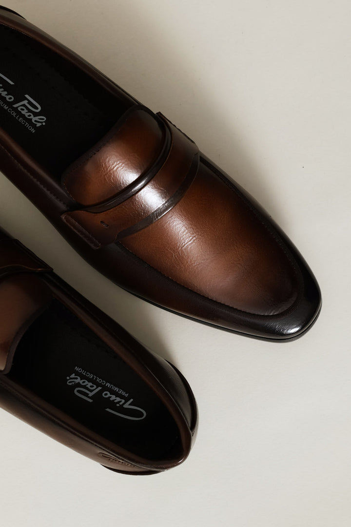 Formal Slip On - Brown