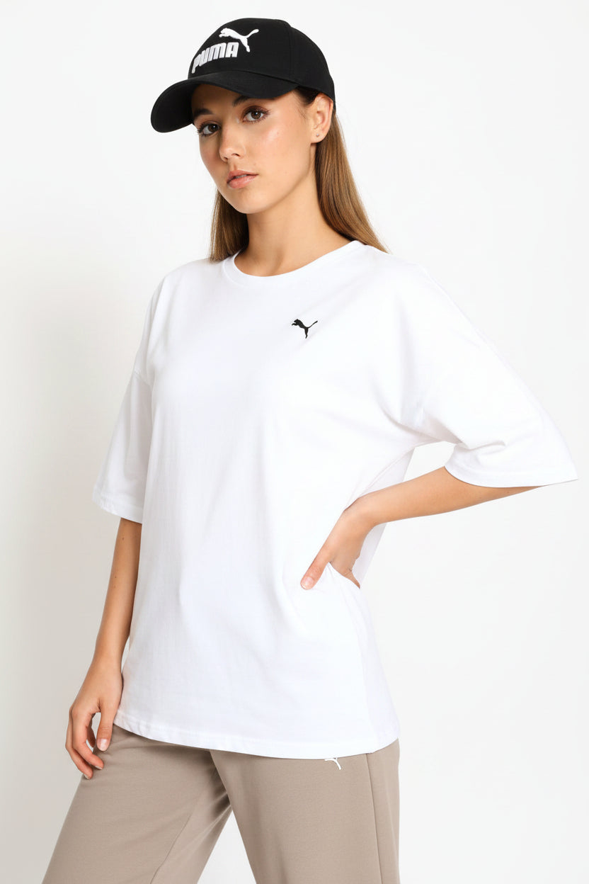 Wardrobe Essential Oversized Tee - White