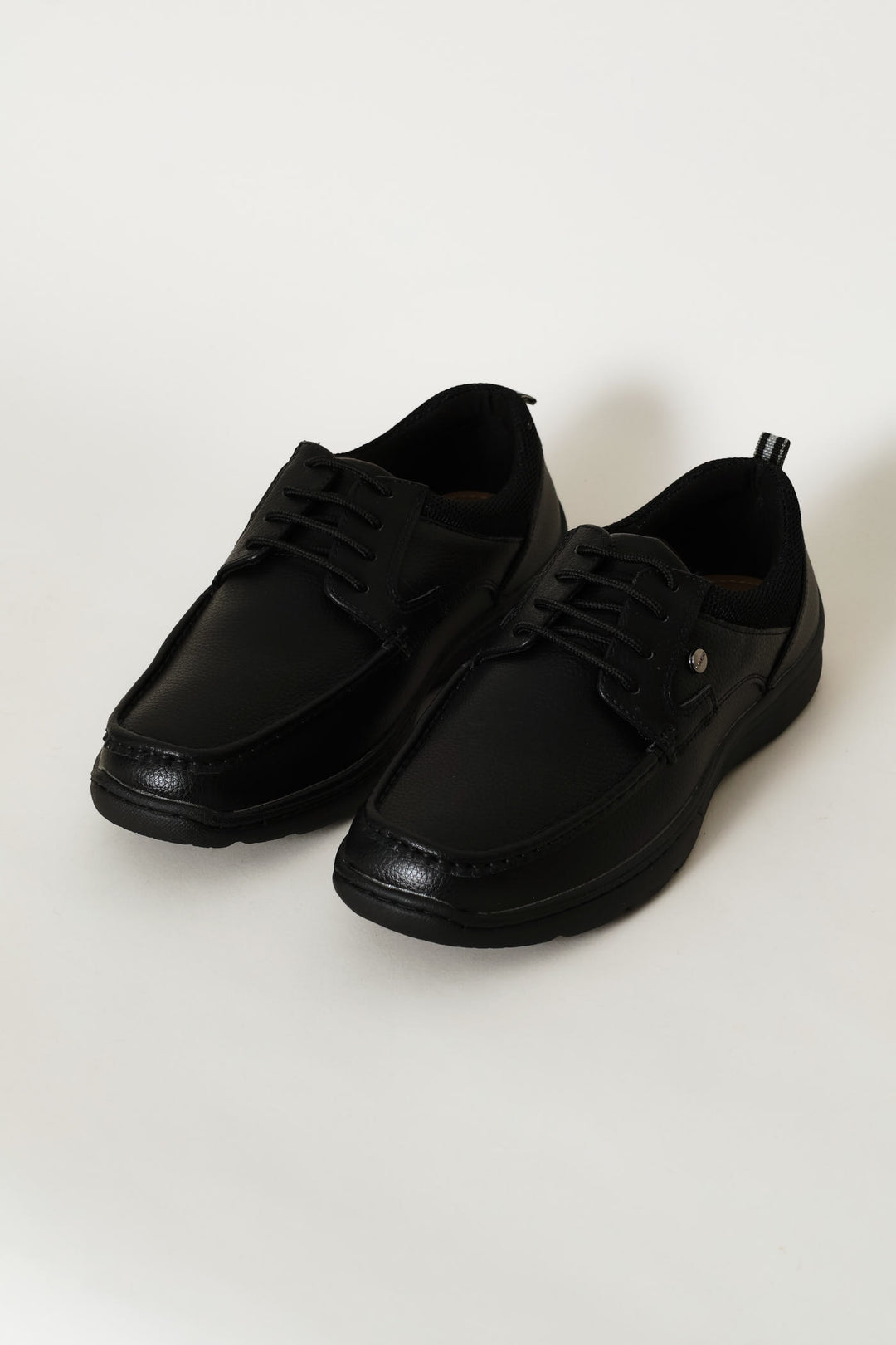 Comfit Lace Up Worker Shoe - Black