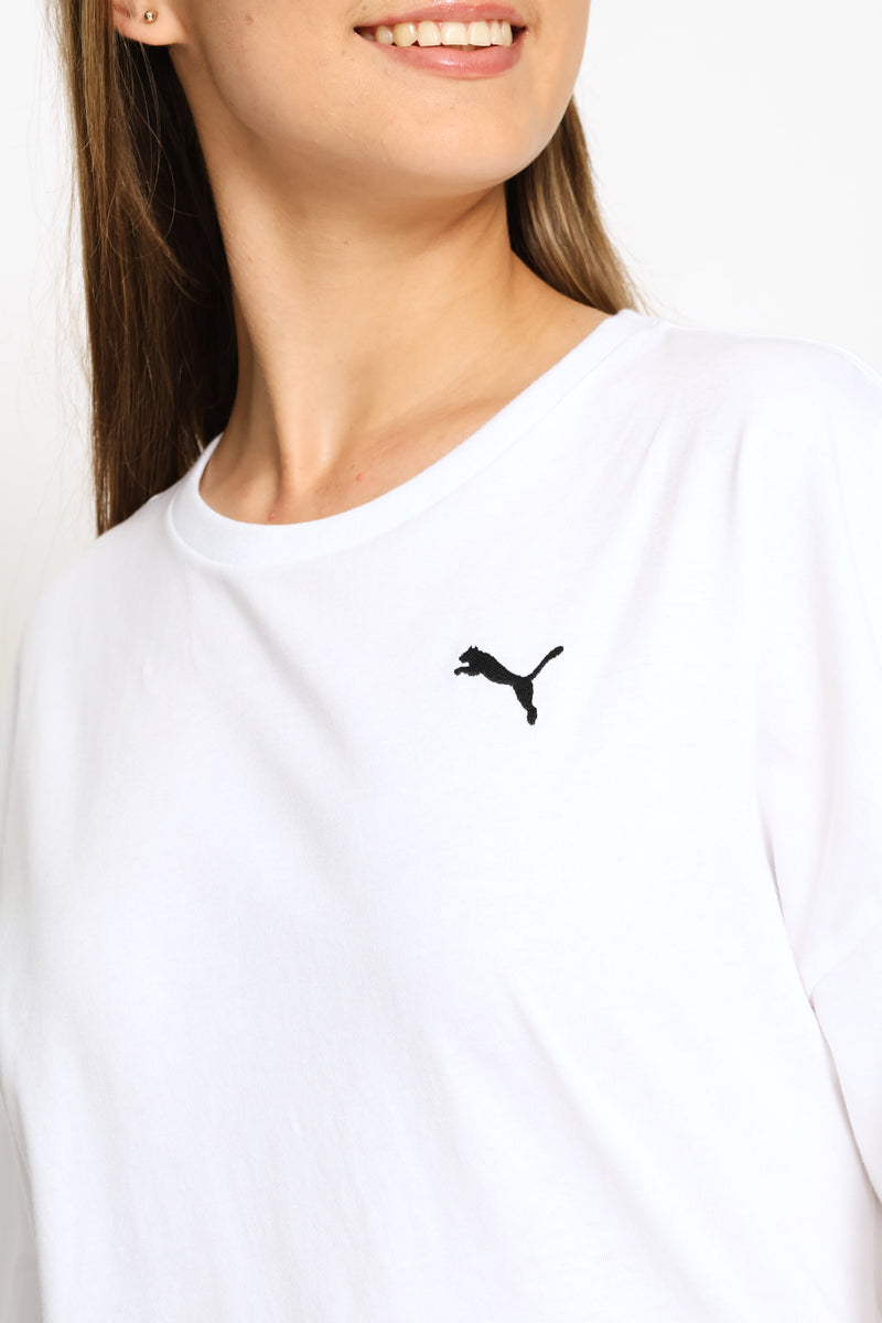 Wardrobe Essential Oversized Tee - White