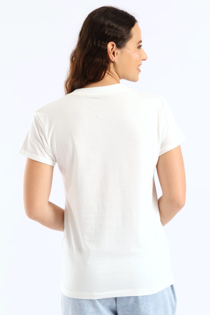 Ocean Corpo Regular Tee - White