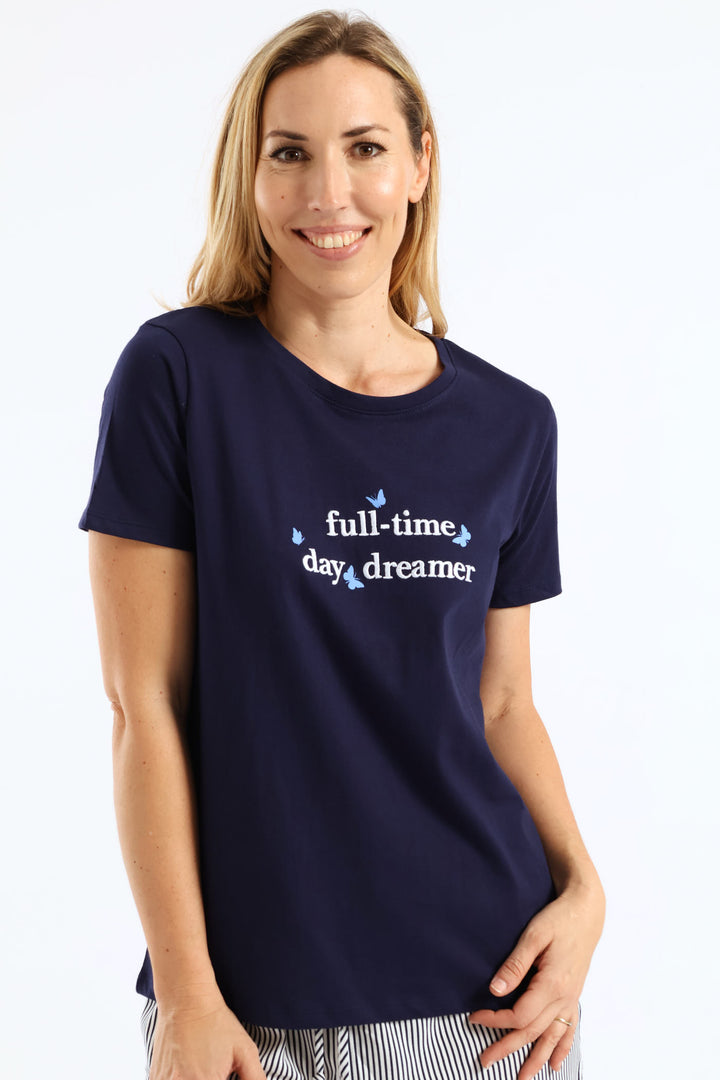 Daydreamer Tee - Navy