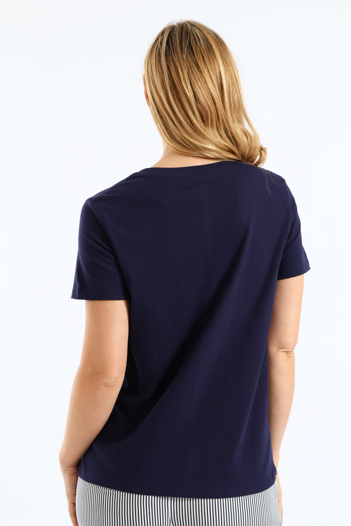 Daydreamer Tee - Navy