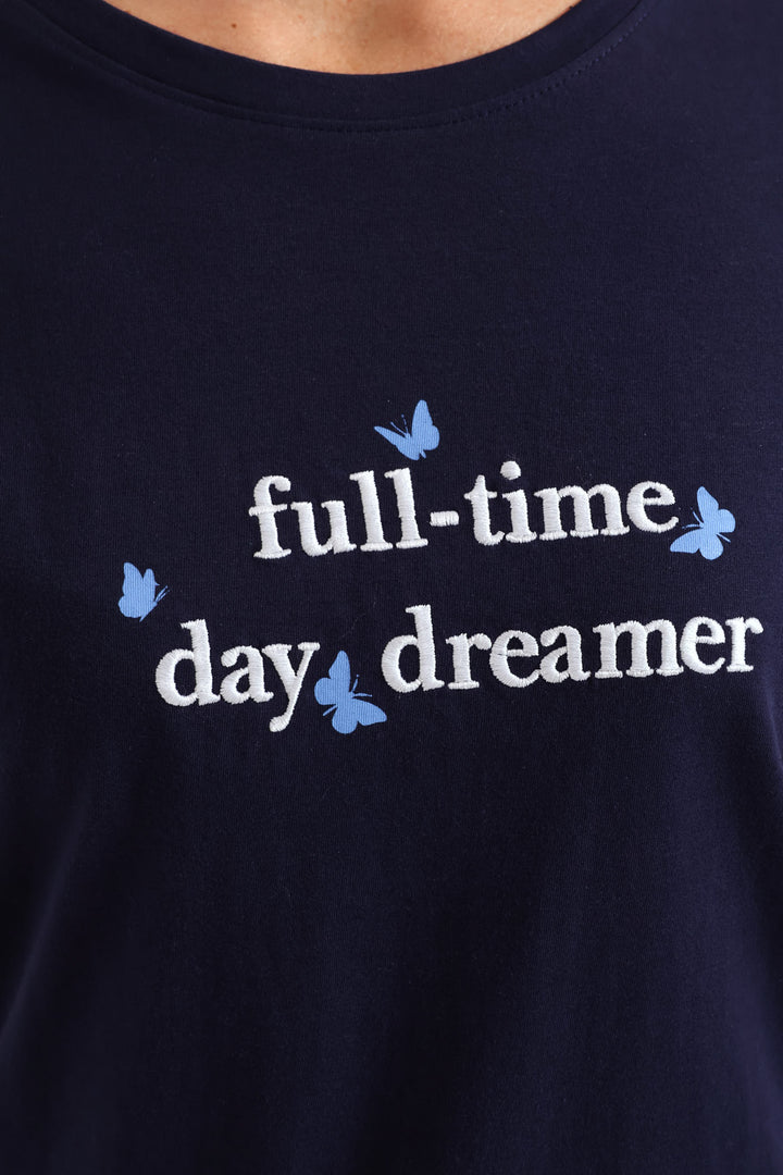 Daydreamer Tee - Navy