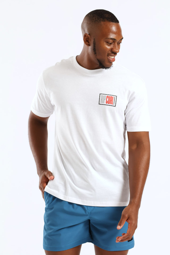 Beach Street Tee - White
