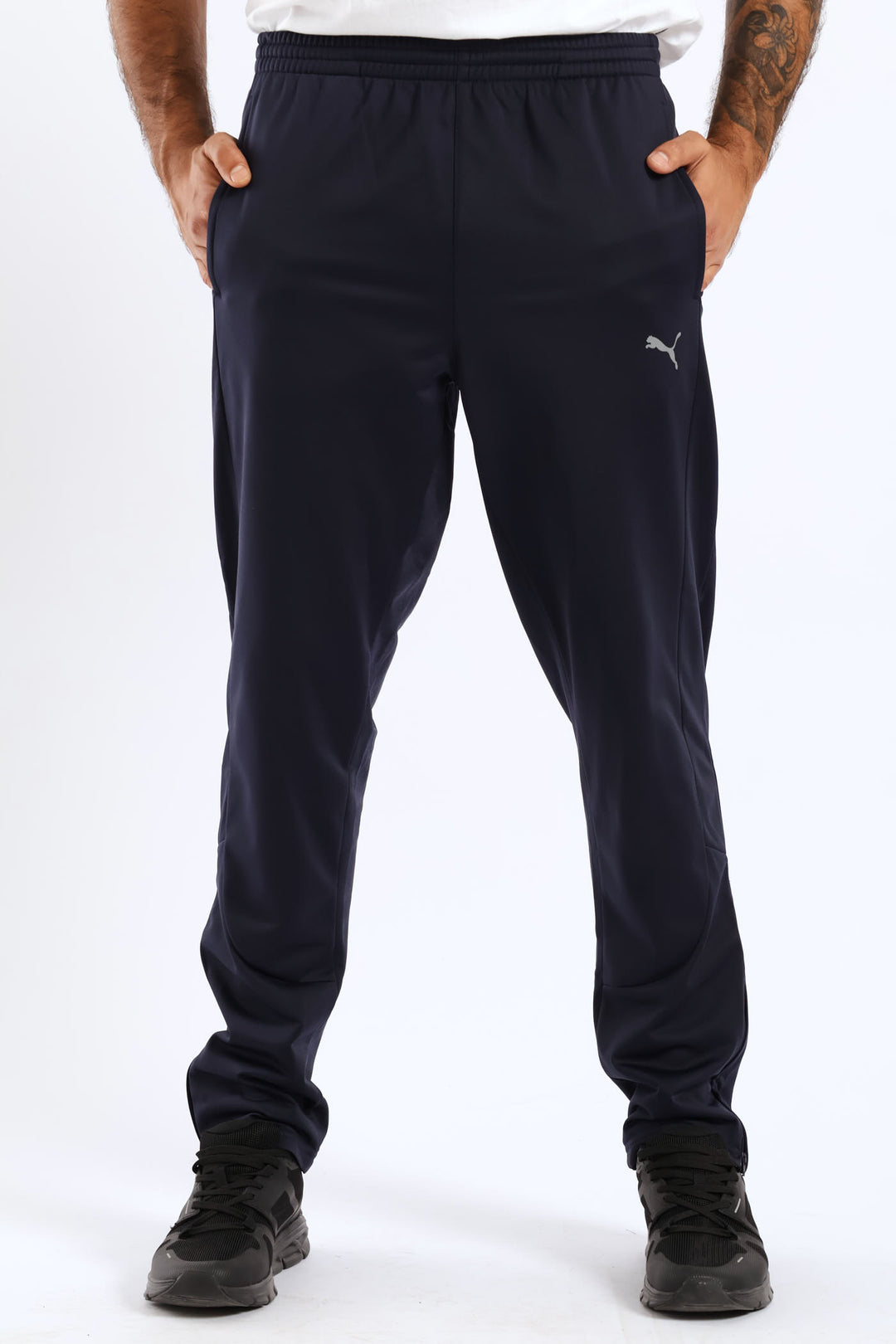 Essential Slim Tricot Trackpant - Navy
