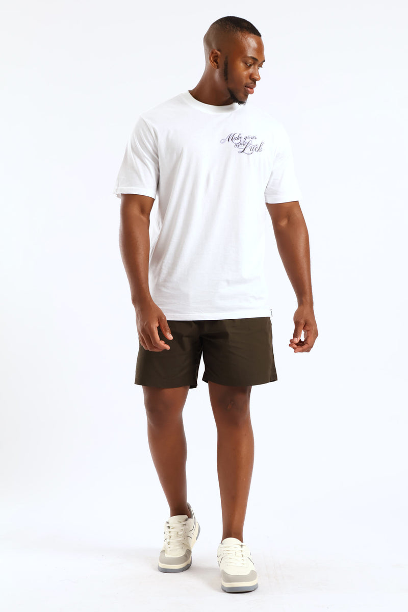 Basic Beach Shorts - Fatigue